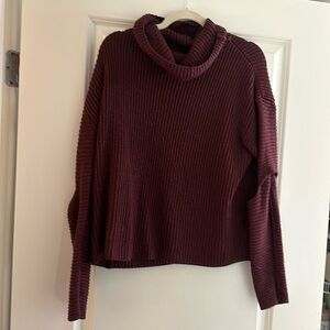 Cliche Nordstrom purple/maroon turtle neck sweater